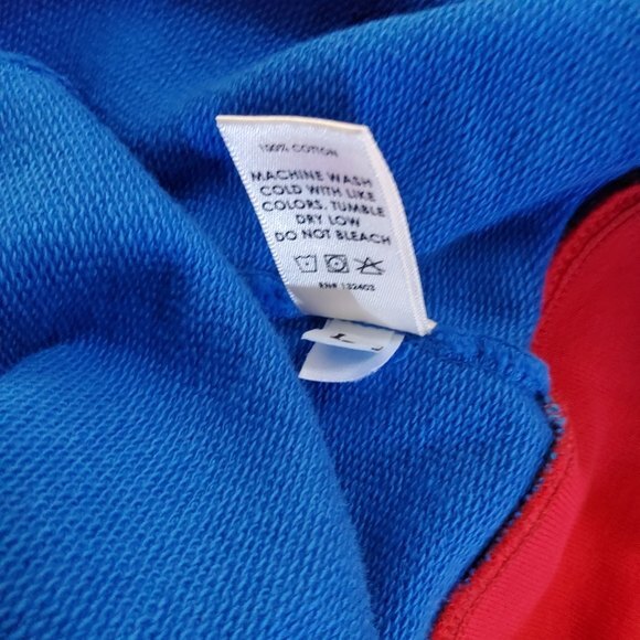 Cotton Citizen Pepsi Pullover Hoodie Blue Red XL or L NWOT | Unisex Sweatshirt - Picture 9 of 9